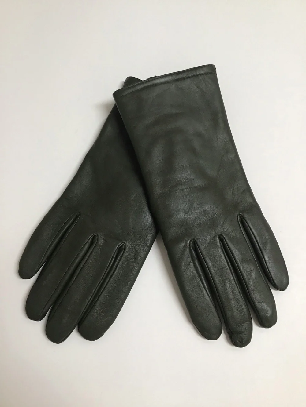 Thinsulate Green Leather Gloves Women XL Green 3M Insulated SOFT Classic Tag NEW